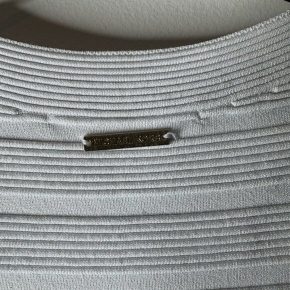 MICHAEL Michael Kors Rib Knit Crewneck Dress Small - Picture 3 of 6